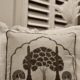Mughal Arch Peacock Cushion Cover