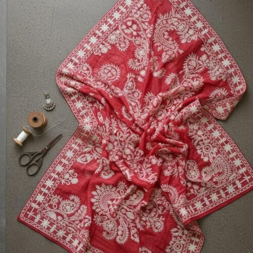 Khaas Rang Scarlet Dupatta