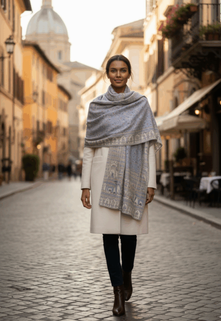 A Royal Saga- Pashmina Shawl