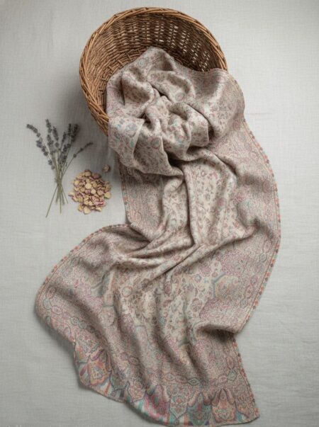 Heritage Craft: All-Over Patterned Pashmina Shawl
