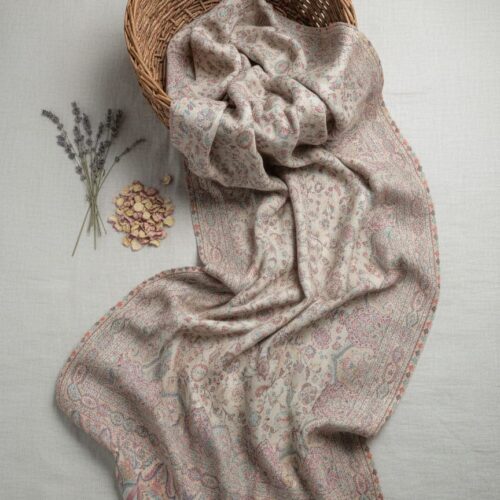 Heritage Craft: All-Over Patterned Pashmina Shawl