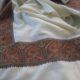 Kashmiri papier-mâché style Pashmina Shawl