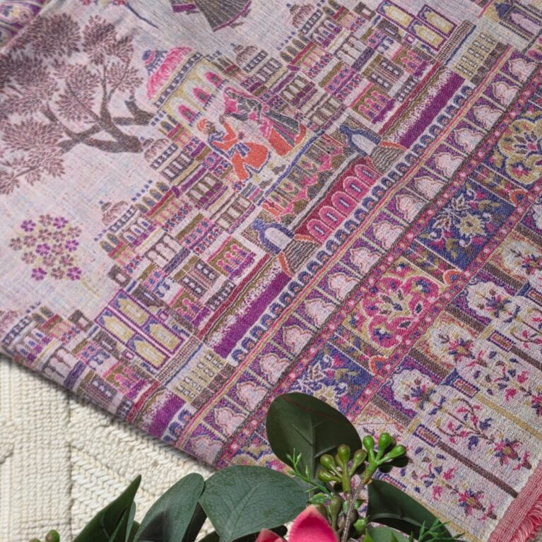 Mughal Majesty Kani Shawl