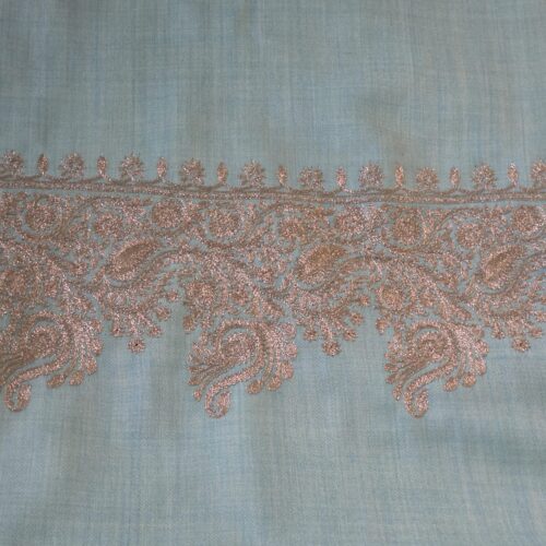 Aqua Royale Tilla Shawl