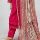Rose Radiance- Embroidered Lawn 3-Piece Suit with Printed Dupatta