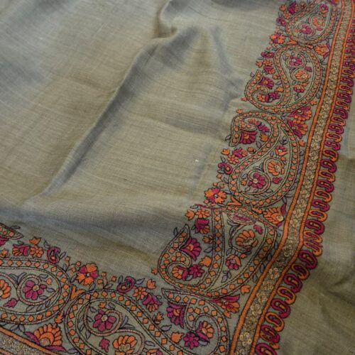 The Royal Paisley  Wool Shawl